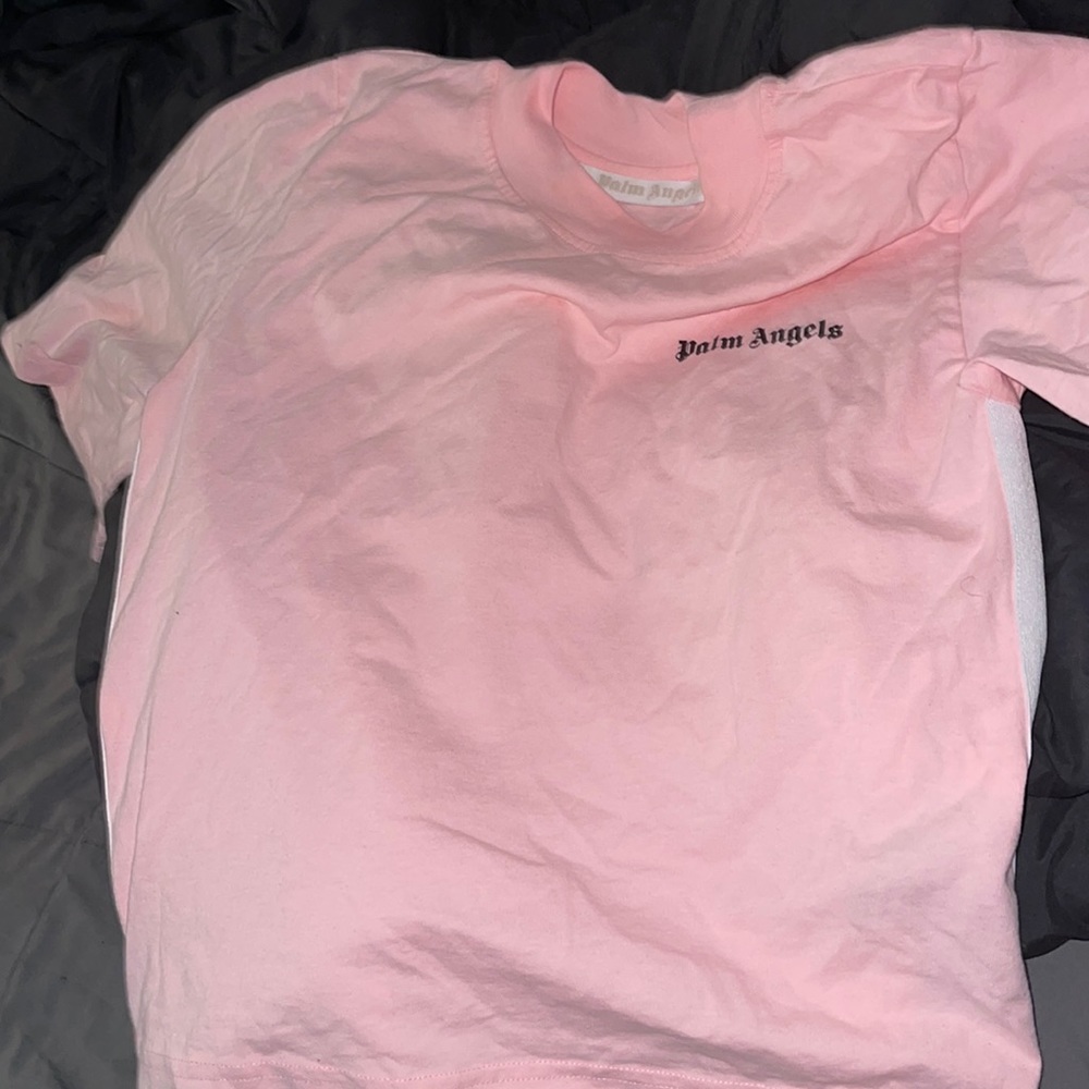 Pink palm angels shirt